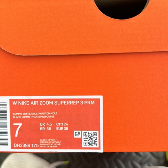 Nike air zoom superrep 3, women's size 7 - Picture 13 of 13